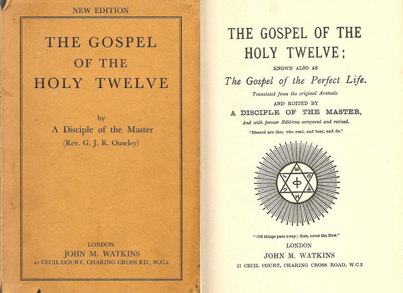 1956 Gospel of the Holy Twelve John M. Watkins Edition - Herbs Yielding Seed